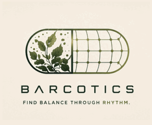 Barcotics T-Shirt: Balance Through Rhythm
